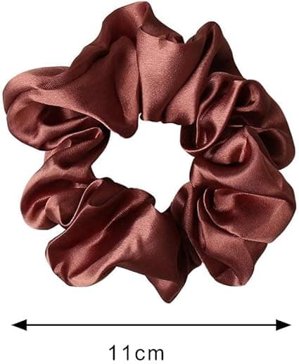 Hårstrikker, sateng hårstrikker scrunchie hårstrikker tau