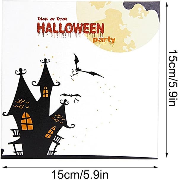 Halloween Spøgelse Citrus Pop-Up Kort (JJ)