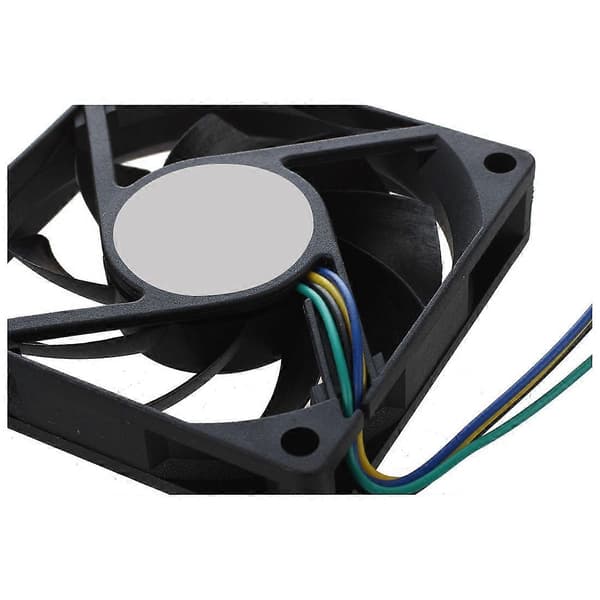 70x70x15mm 12V 4-bens PWM PC Computer Case CPU Køler Køleventilator Sort[J]