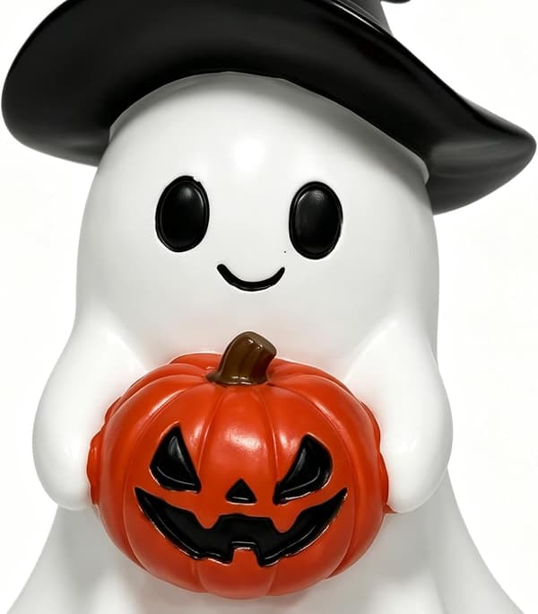 Halloween Græskar Lampe 12V LED Trådløs Natlampe (JJ)