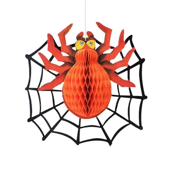 Gresskarpynt Papp Sammenleggbare Anheng Halloween Dekorasjon