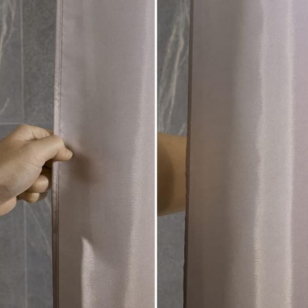 Vanntett dusjforheng 100x200cm Brun Gradient