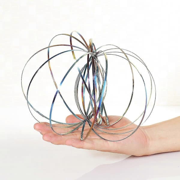 3D Flow Ring Leker Vår Infinity Arm Sjonglering Drøm Dans Stressavlastningsleke[J]