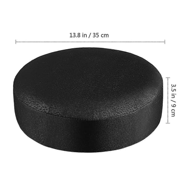 Rund Pallöverdrag Hög Elastisk Cirkel Pall Kudde Halkfritt Stolskydd