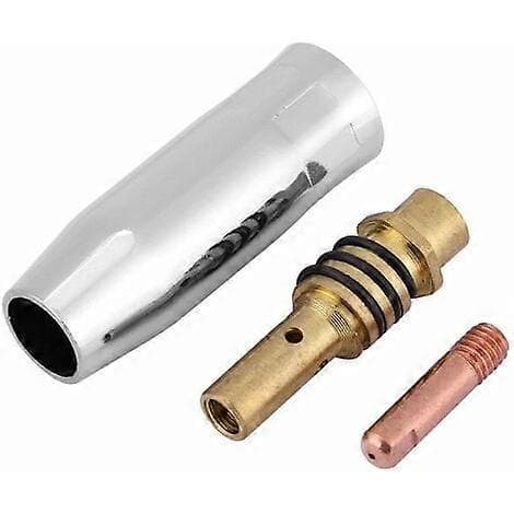 19st 15AK MB-MIG/MAG Svetsmunstycke Kontakttips Gaskopplingshållare Set M6[J]