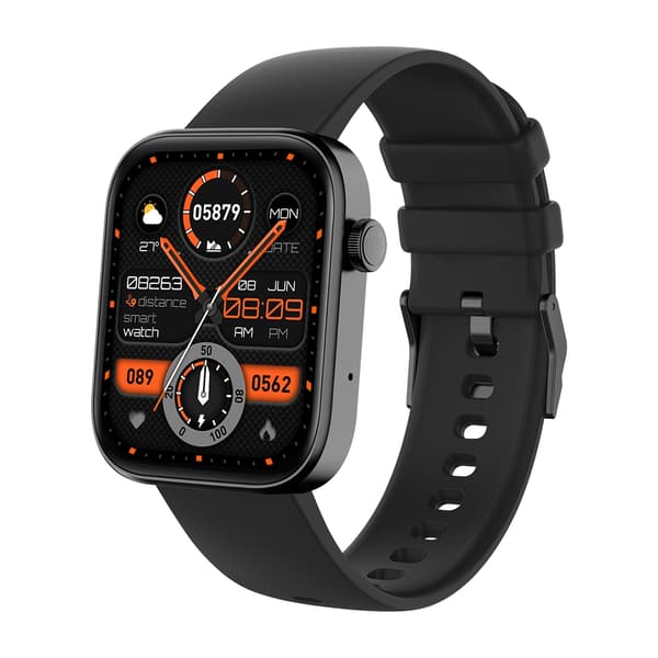 P71 Smartwatch 100+ Sports Modes Bluetooth Calling Smartwatch Sort[J] Svart black