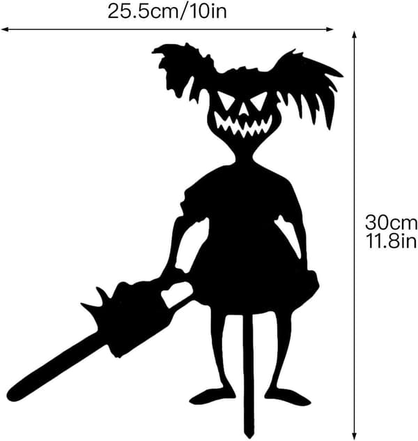 Zombityttö ulkokoriste (JJ)