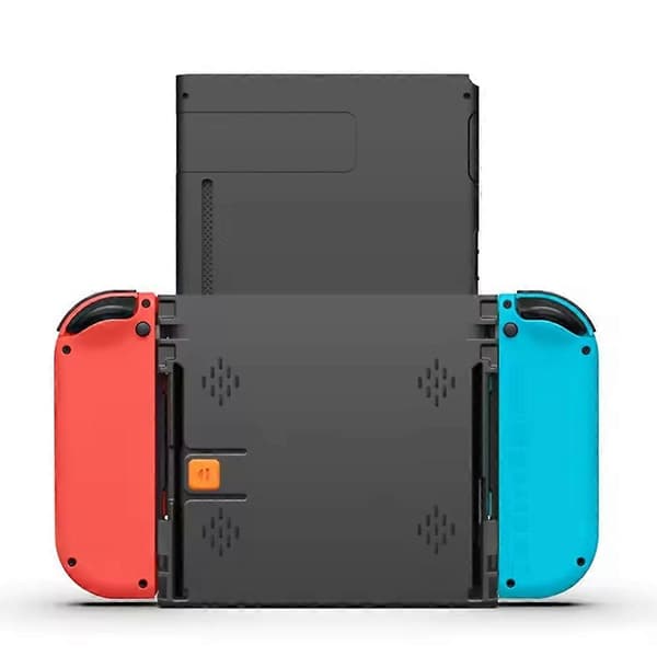 Grip Flip Vertikal Brakett for NS OLED/Switch Spillkonsoll Joystick Kontrollerholder Stativ for Nintendo Switch[J] Black