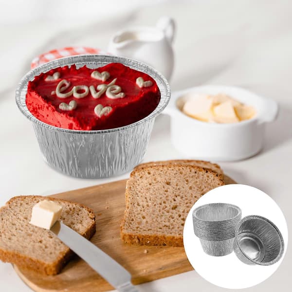 Muffinsformar i aluminiumfolie för förvaring 100 st