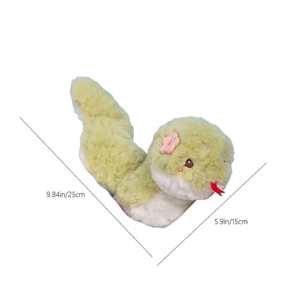 Ormdocka Plyschleksak för Barn, 12cm, 6-pack