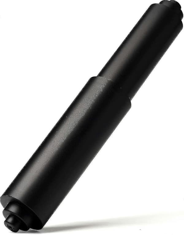 Toiletpapirholder Erstatningsstang 2 STK Sort