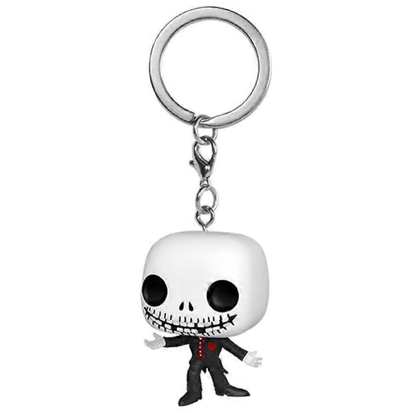 Pocket POP Nyckelring Nightmare Before 30-årsjubileum Jack Skellington