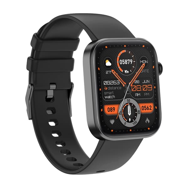 P71 Smartwatch 100+ Sports Modes Bluetooth Calling Smartwatch Sort[J] Svart black