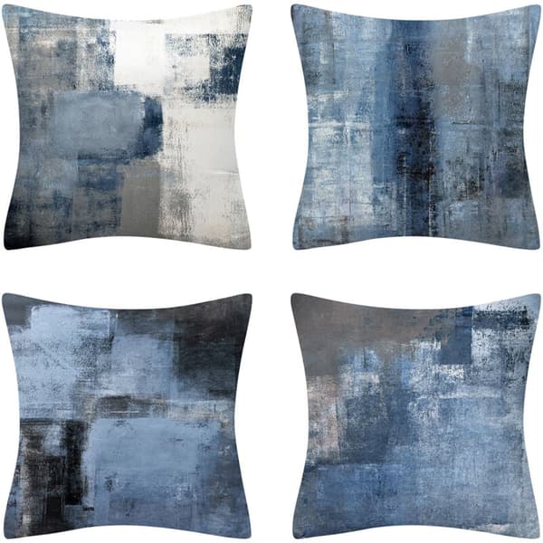 Dekorative pudebetræk 40x40cm sæt med 4 til soveværelse sofa
