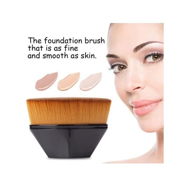 Makeupbørste til foundation, multifunktionel ansigtsmakeupbørste til blanding af flydende creme