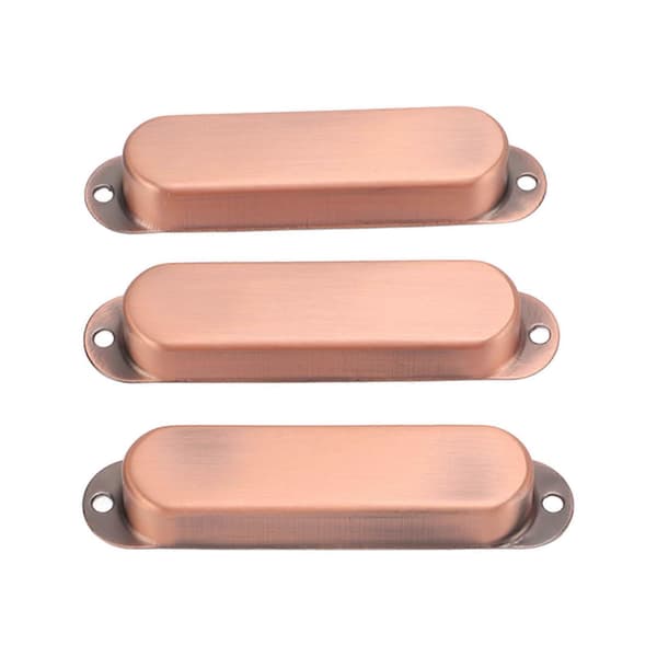 3 st Elektrisk Gitarr Single Coil Pickup Skydd Koppar Instrument Tillbehör Set Kit