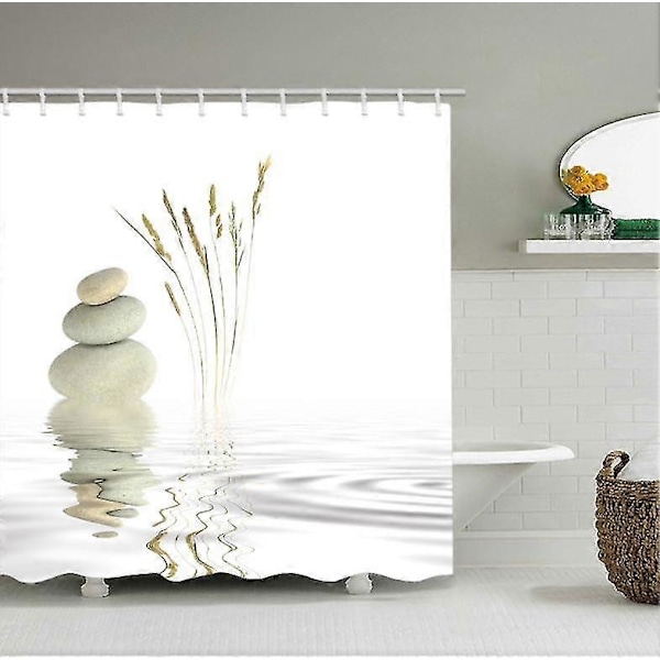 Vattentätt Duschdraperi 120x180cm Polyestertyg Modern Design