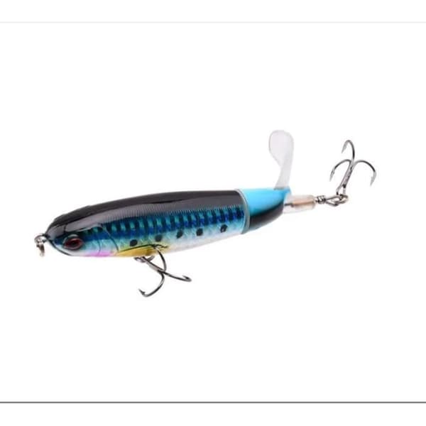 Fiskesluk - Whopper Plopper 11cm - Flytende - 15g - 3D Roterende Hale