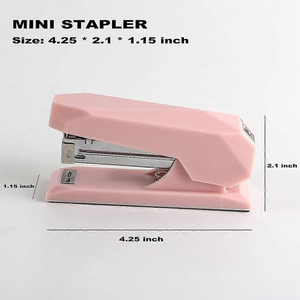 Stiftemaskin med stifter, liten kraftig skrivebordsstiftemaskin [XR][J]