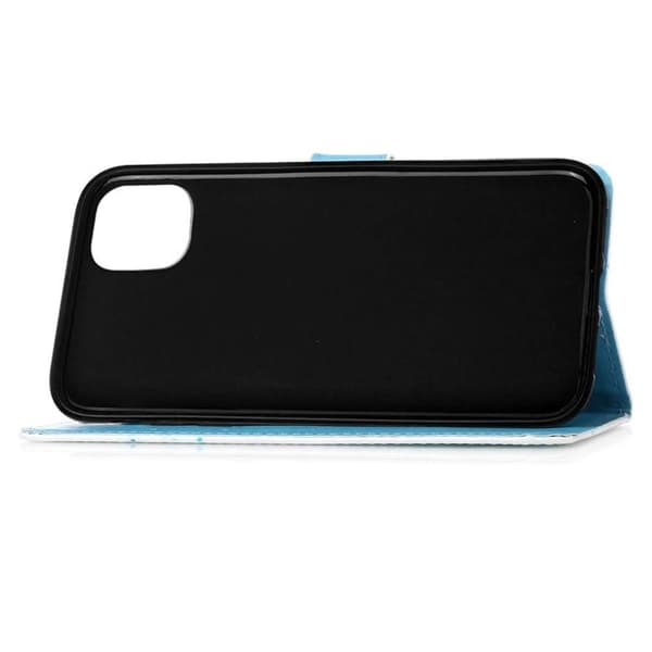 Pung Etui Apple iPhone 12 Pro - Blå Mandala