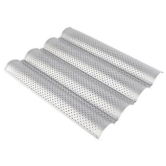 Franskbrød & Baguette Non-Stick 4-rumsform Bageredskab