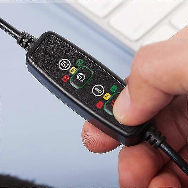 USB-oppvarmet musematte håndvarmer USB-oppvarmet spillmusematte for menn kvinner [MI][J] Black