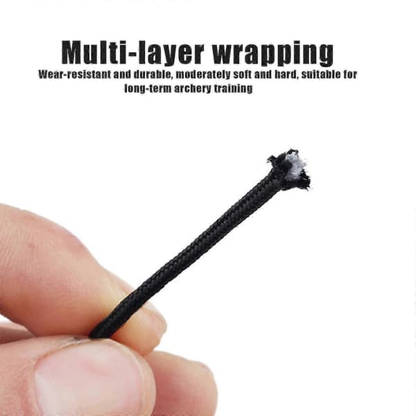 3 meter bueskydning D Loop reb nockingssnor udløsermateriale 3M compoundbue