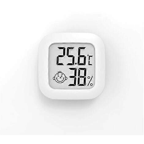 Mini digital inomhustermometer hygrometer hög precision temperatur och