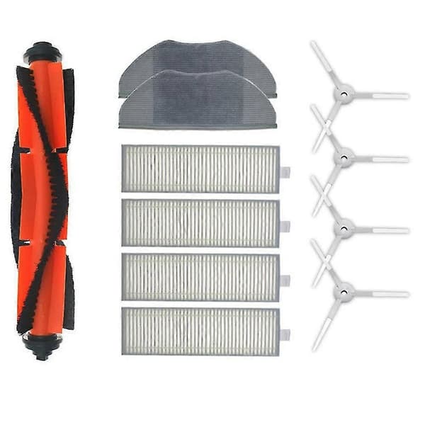 Til G1 Mjstg1 Robotstøvsuger-moppe Essential Hepa Filter Sidebørste Hovedbørste Moppeklude[J]