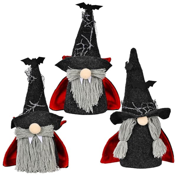 Handgjorda Svenska Tomte Gnomes Plysch Dekor 15cm