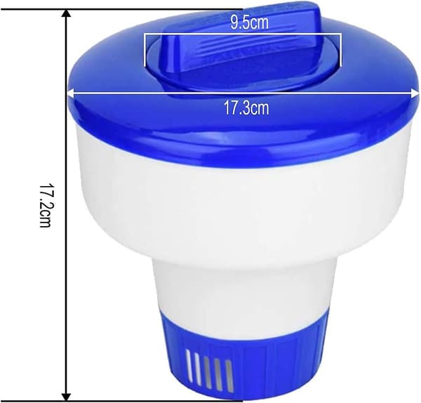 Flytende klordispenser for bassengtabletter