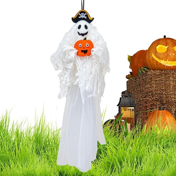 Halloween-dekorationer för julgranar, spökhus och dynamiska flytande hantverk (J)