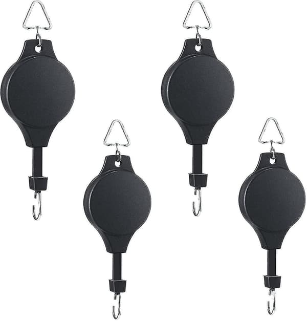 Hängande Blomkorg för Trädgårdskrukor och Korgar 4-Pack