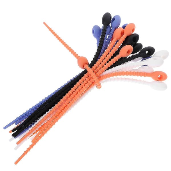 Silikon Kabelband 24st Gummiband Organizer