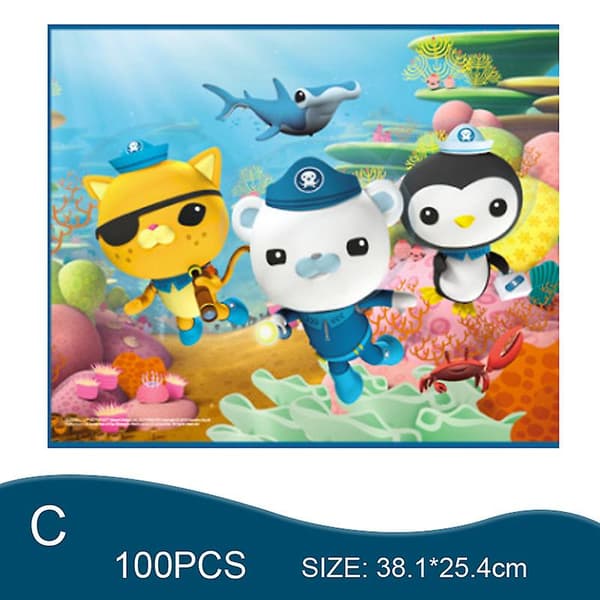 Pussel Octonauts, Vegimals, 48/100 bitar/förpackning, för barn (FMY)[J] C