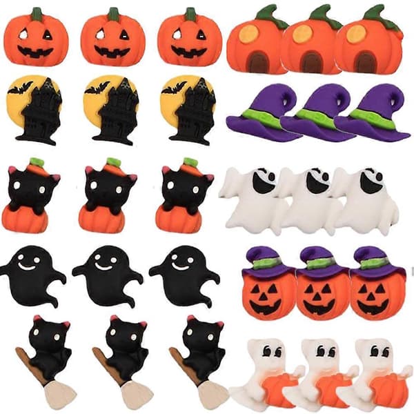 Halloween Ornamenter til Dekoration (50 stk)