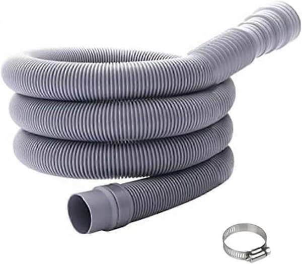 Afløbsslange til vaskemaskine, afløbsslange, universal afløbsslange, 2m[J]