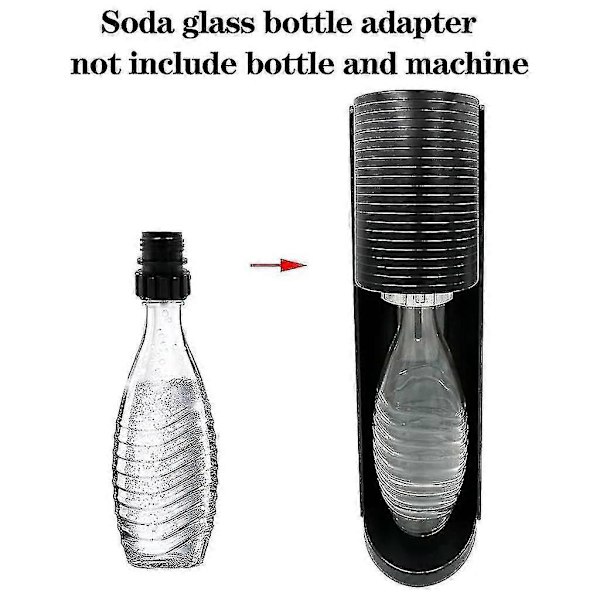 Quick Connect SodaStream-adapter för glasflaskor