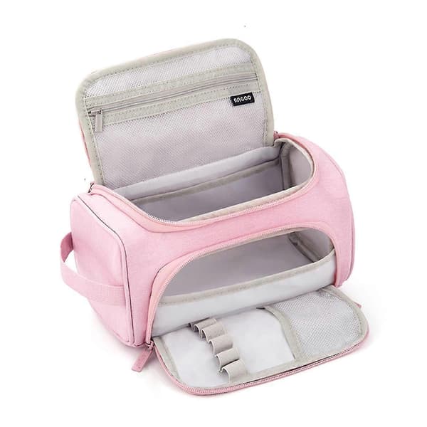 Pennfodral med stor kapacitet för skolmaterial Pink
