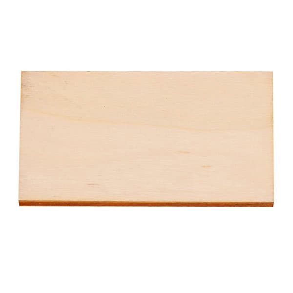 Tre Skiver 60 STK 7,6x5,1cm Rektangulær Form DIY Håndverkstilbehør