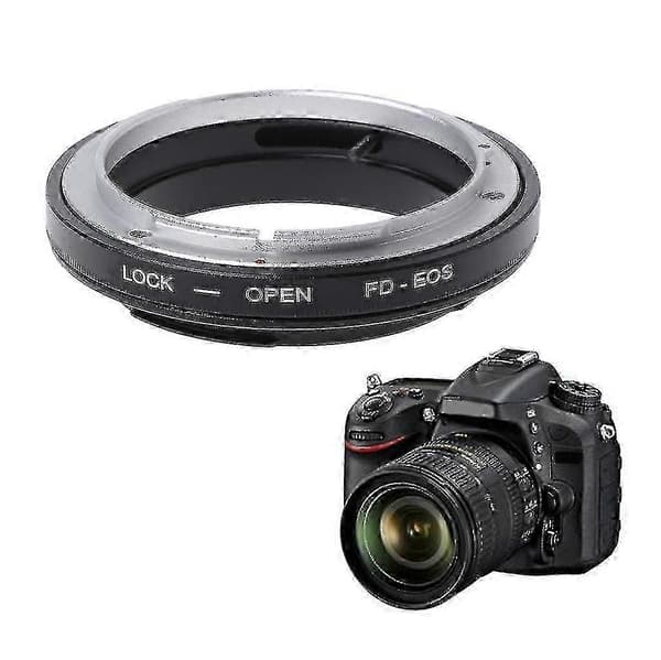 Kiinnityssovitinrengas Canon FD -objektiiville EF EOS -kiinnityskameraan/videokameraan Uusi[J]