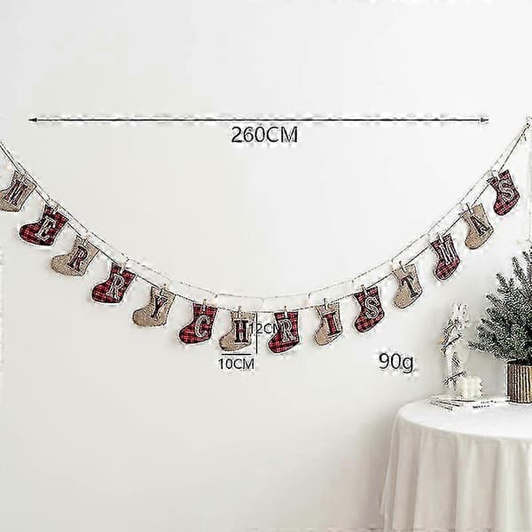 God jul-banner, julepynt, julebanner 2025[J]