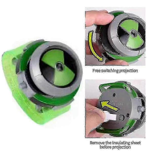 Ben 10 Omnitrix Klocka för Barn - Ultimate Alien Projektor Leksakspresent