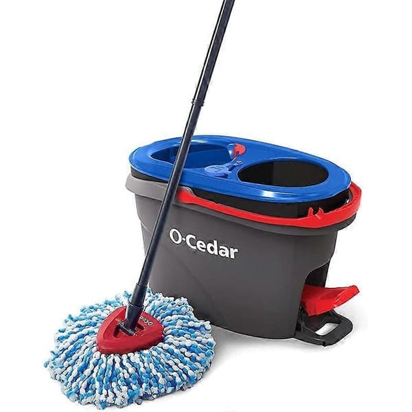 Trekantede moppehoder for rengjøring med spinmopp