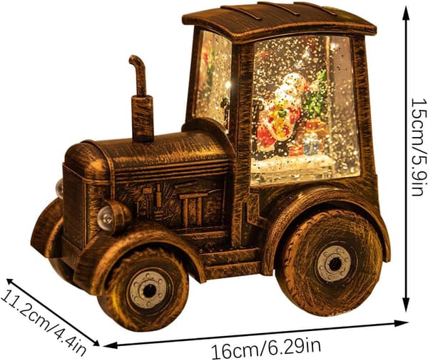 Traktor Snöglob Modell 12345 6cm Stor kvantitet (JJ)