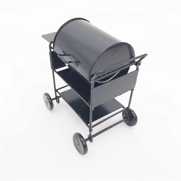 Lommeformat Bbq Grilldekorasjon for Minihus Hjem[J]