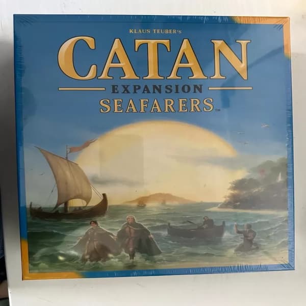 Catan Søfarere Udvidelsesbrætspil Komplet Uåbnet