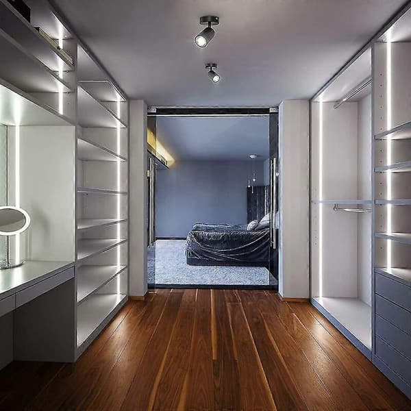Loftspot, Indendørs spot, Drejelig, Justerbar, Mat sort 20W [MI][J]