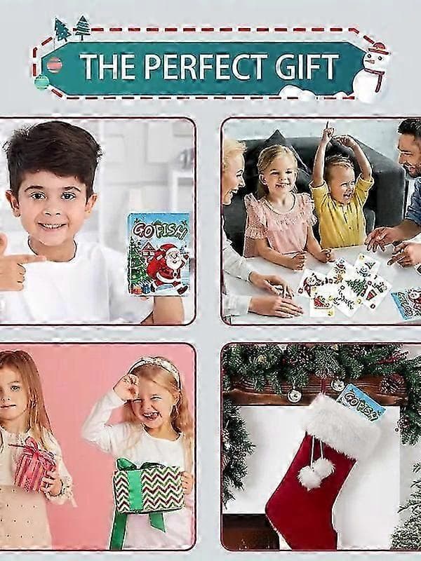 Jouluaiheinen korttipeli, perhepeli GO FISH[J]