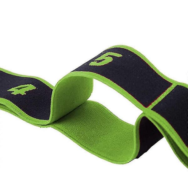 EVAGO Yoga Strap, Strækbånd med løkker til fleksibilitet, Multi-loop Strap